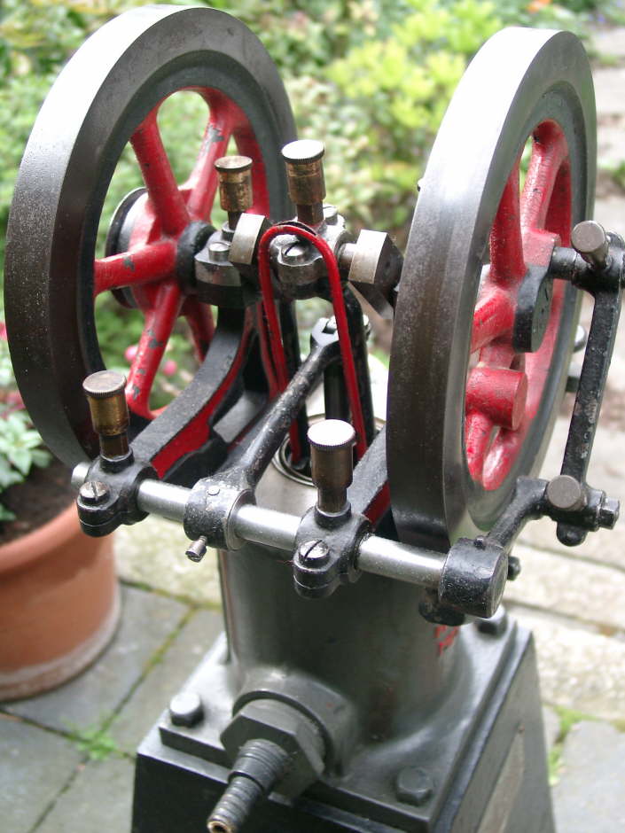 Einzylindermotor Typ „HL“ – Seitenansicht