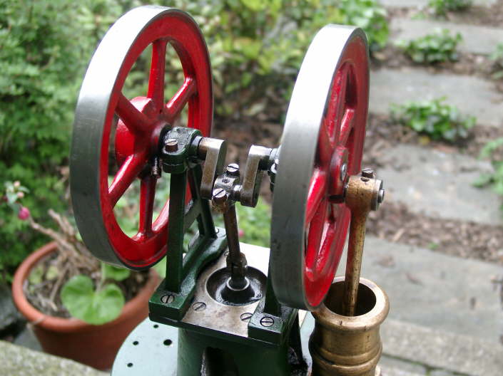 Zweizylindermotor – Detailansicht